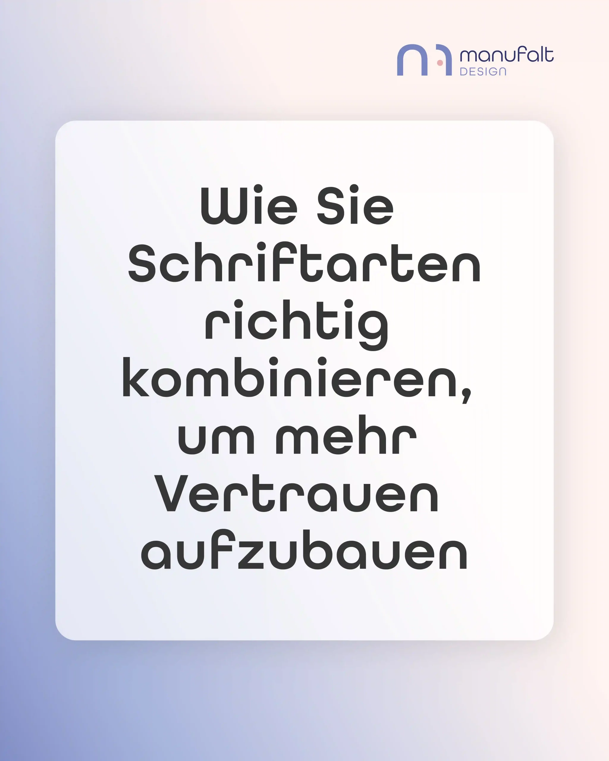 Schriftkombinationen im Praxismarketing: Was Schriftarten über Ihre Praxis verraten